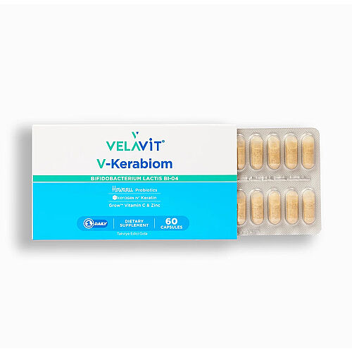 Velavit V-Kerabiom Takviye Edici Gıda 60 Kapsül - Velavit (1)