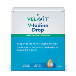 Velavit V-lodine Drop İyot ve Selenyum İçeren Takviye Edici Gıda 25 ml - 1