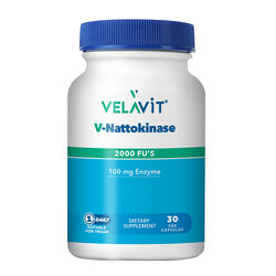 Velavit V-Nattokinase Takviye Edici Gıda 30 Kapsül - 1