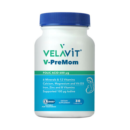 Velavit V-PreMom 30 Tablet - Promosyon Ürünü