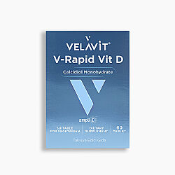 Velavit V-Rapid Vit D Takviye Edici Gıda 60 Tablet - 1