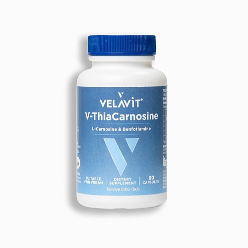 Velavit V-ThiaCarnosine Takviye Edici Gıda 60 Kapsül - Velavit (1)