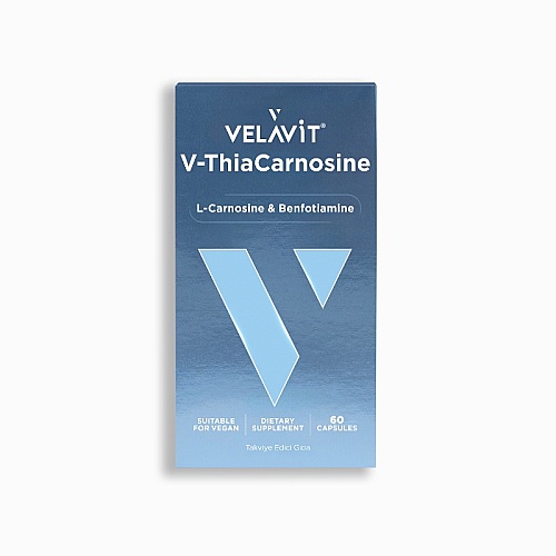 Velavit V-ThiaCarnosine Takviye Edici Gıda 60 Kapsül - Velavit