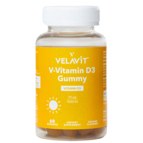 Velavit V-Vitamin D3 Gummy 60 Gummies - Velavit