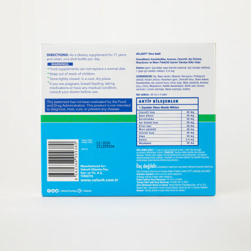 Velavit Viva DetX 40 ml x 5 Adet - 3