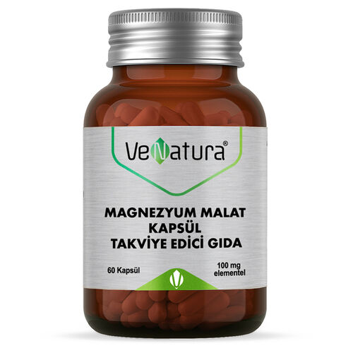 VeNatura Magnezyum Malat 100mg 60 Kapsül - 1