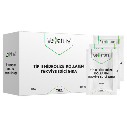 VeNatura Tip II Hidrolize Kollajeni Takviye Edici Gıda 30 Saşe - VeNatura