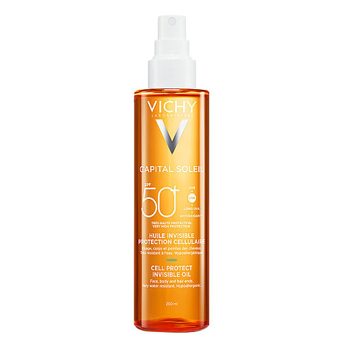 Vichy Capital Soleil Cell Protect Oil Spf 50 200 ml - Vichy