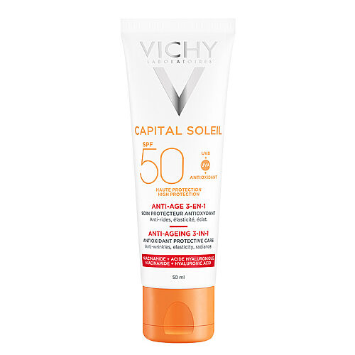 Vichy Capital Soleil SPF 50 Anti Age Güneş Kremi 50 ml - Vichy