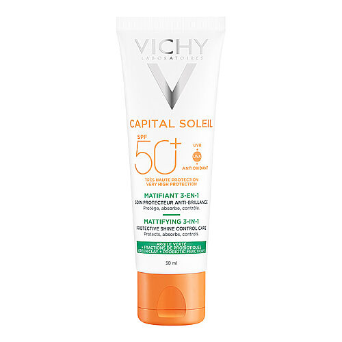 Vichy Capital Soleil SPF 50+ Matlaştırıcı Yüz Güneş Kremi 50 ml - Vichy