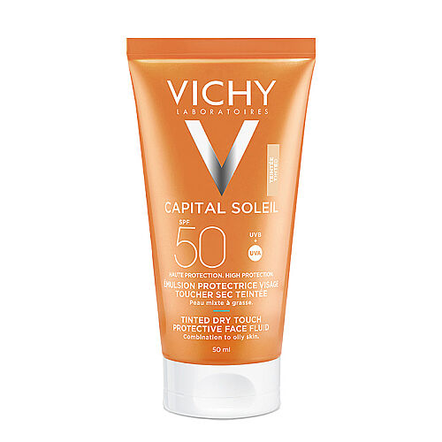 Vichy Capital Soleil SPF50 Güneş Koruyucu BB Emülsiyon 50 ml - Renkli - Vichy