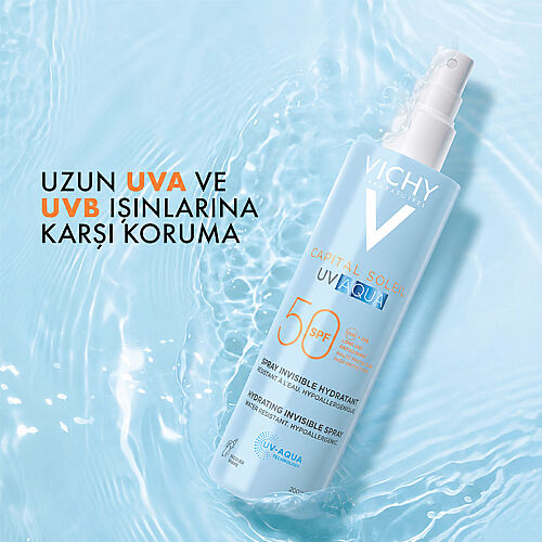 Vichy Capital Soleil UV Aqua Spf50 Vücut Güneş Kremi 200 ml - 3