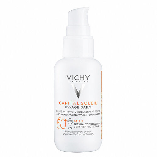 Vichy Capital Soleil UV Yaşlanma Karşıtı Güneş Kremi SPF 50 40 ml - Renkli - Vichy