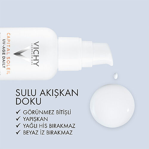 Vichy Capital Soleil UV Yaşlanma Karşıtı Güneş Kremi SPF 50 40 ml - 4