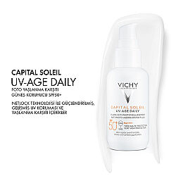 Vichy Capital Soleil UV Yaşlanma Karşıtı Güneş Kremi SPF 50 40 ml - 2
