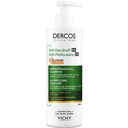 Vichy Dercos Anti Dandruff Kepek Karşıtı Şampuan 390 ml - Kuru Saçlar - Vichy