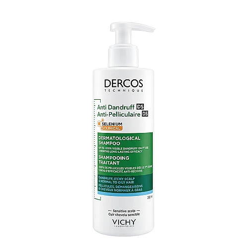 Vichy Dercos Anti Dandruff Kepek Karşıtı Şampuan 390 ml - Normal ve Yağlı Saçlar - Vichy