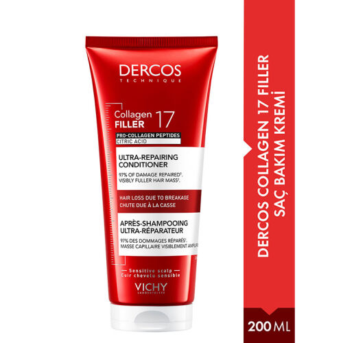 Vichy Dercos Collagen 17 Filler Saç Bakım Kremi 200 ml - Vichy (1)