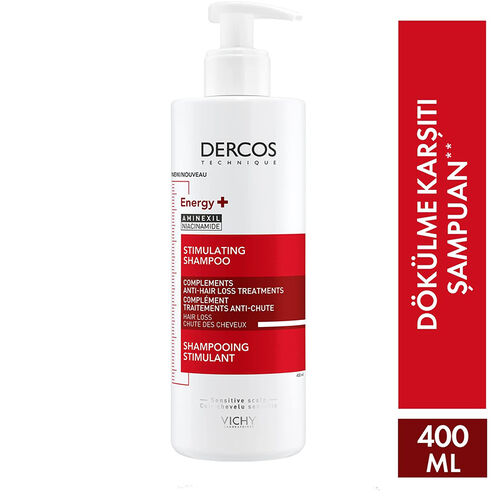 Vichy Dercos Energy+ Saç Dökülmesine Karşı Şampuan 400 ml - Vichy (1)