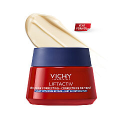Vichy Lliftactiv B3 Cit Tonu Eşitleyici Retinol Gece Kremi 50 ml - 2