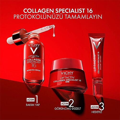 Vichy Liftactiv Collagen Specialist Yaşlanma Karşıtı Bakım Kremi 50 ml - 6