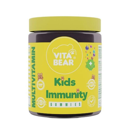 Vita Bear Multivitamin Immunity Vitamin Kompleks İçeren Takviye Edici Gıda 60 Çiğnenebilir Jel Form - 1