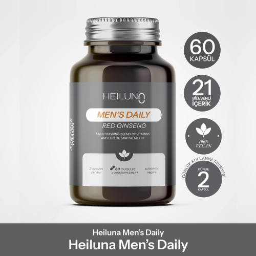 Vitaberg Mens Daily Multivitamin 60 Kapsül - Vitaberg (1)