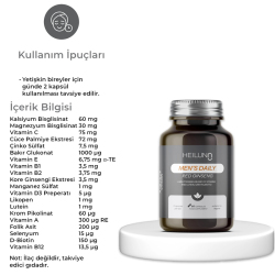 Vitaberg Mens Daily Multivitamin 60 Kapsül - 3