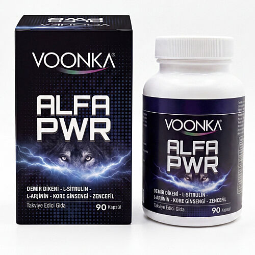 Voonka Alfa Pwr Takviye Edici Gıda 90 Kapsül - Voonka (1)