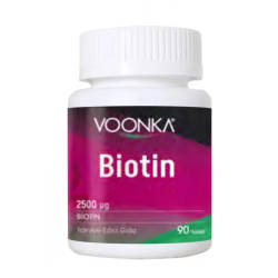 Voonka Biotin İçerikli Takviye Edici Gıda 100 Tablet - Voonka