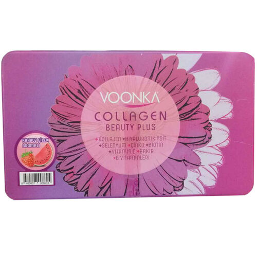 Voonka - Voonka Collagen Beauty Plus 30 Saşe Çilek & Karpuz Aromalı