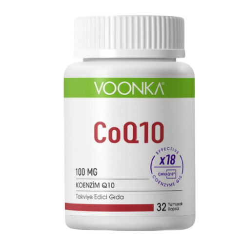 Voonka - Voonka CoQ10 100mg 32 Kapsül