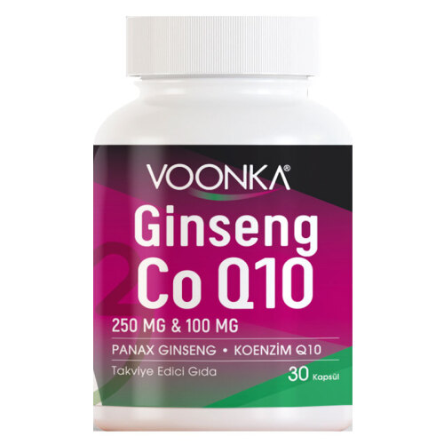 Voonka Ginseng Coenzyme Q10 30 Kapsül - 1