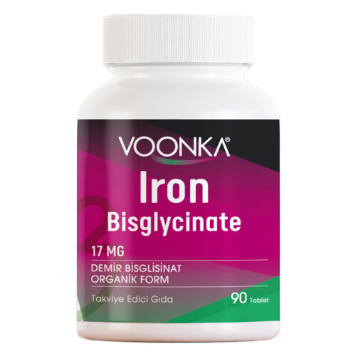 Voonka Iron Bisglycinate Demir 90 Kapsül - 1