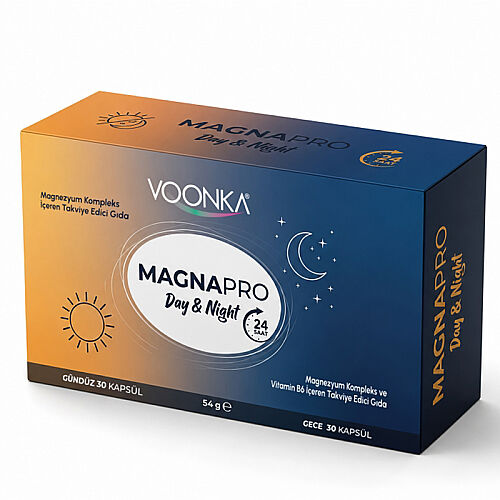 Voonka MagnaPro Day Night Takviye Edici Gıda 30+30 Kapsül - Voonka (1)