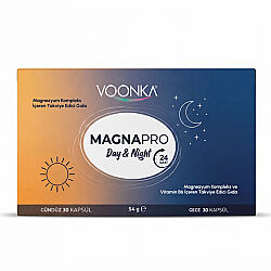 Voonka MagnaPro Day Night Takviye Edici Gıda 30+30 Kapsül - 1