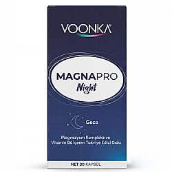Voonka MagnaPro Night Takviye Edici Gıda 30 Kapsül - 1