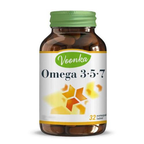 Voonka Omega 3 5 ve 7 İçeren Takviye Edici Gıda 32 Kapsül - Diğer