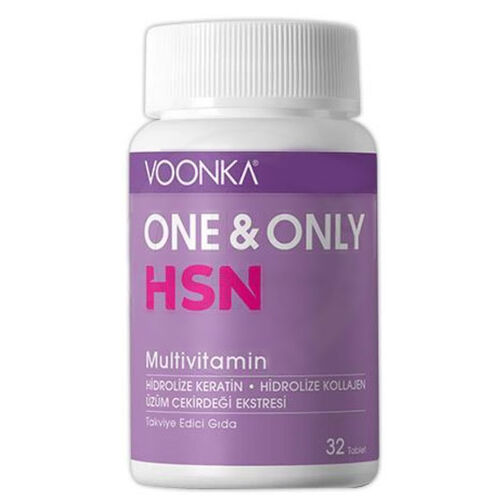 Voonka - Voonka One And Only HSN Multi̇vi̇tami̇n 32 Tablet