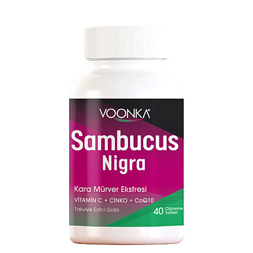 Voonka Sambucus Nigra 42 Çiğneme Tableti - Voonka