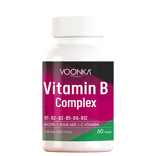 Voonka Vitamin B Complex 60 Tablet - Voonka