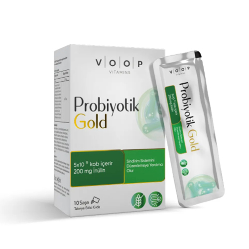 Voop Probiyotik Mikroorganizma İçeren Saşe Takviye Edici Gıda 10 Adet - 1