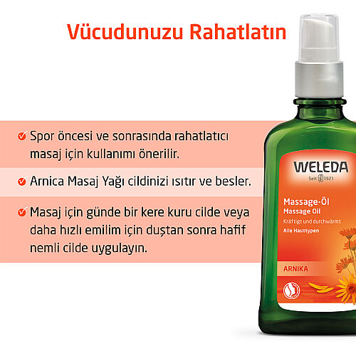 Weleda Arnica Massasge Oil 100 ml - 3