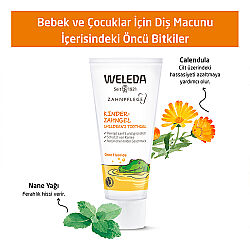 Weleda Bebek ve Çocuklar için Organik Diş Macunu 50 ml - 4