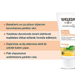 Weleda Bebek ve Çocuklar için Organik Diş Macunu 50 ml - 3