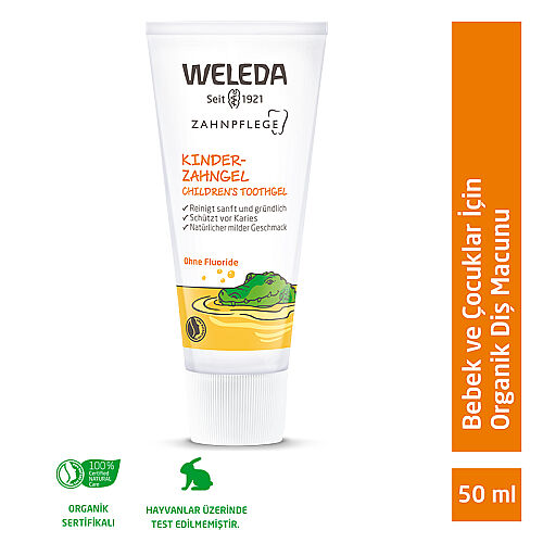 Weleda Bebek ve Çocuklar için Organik Diş Macunu 50 ml - Weleda (1)