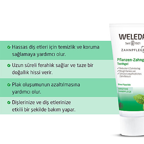 Weleda Bitki Özlü Organik Diş Macunu 75 ml - 3