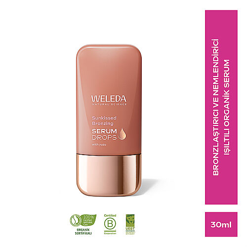 Weleda Boost Sunkissed Bronzing Serum Drops 30 ml - Weleda (1)
