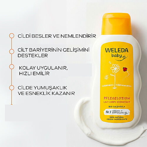 Weleda Calendula Organik Nemlendirici Vücut Losyonu 200 ml - 7