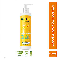 Weleda Calendula Organik Saç ve Vücut Şampuanı 400ml - 2